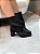 Bota Feminina Stefani Preta Capa Tricot - Imagem 11
