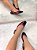 Slingback Feminina Sarah Cherry/Preto Sem salto - Imagem 10