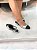 Slingback Feminino Beatriz Prata/Preto - Imagem 5