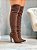 Bota Feminina Over Aline Marrom - Imagem 4