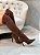 Bota Feminina Over Aline Marrom - Imagem 7