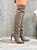 Bota Feminina Aline Over Cinza Ônix - Imagem 9