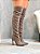 Bota Feminina Aline Over Cinza Ônix - Imagem 10