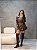 Bota Feminina Over Agatha Marrom Em meia - Imagem 6