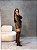 Bota Feminina Over Agatha Marrom Em meia - Imagem 7