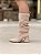 Bota Feminina Over Agatha Nude Em meia - Imagem 3