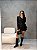 Bota Feminina Over Agatha Preta Em Meia - Imagem 13