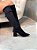 Bota Feminina Over Agatha Preta Em Meia - Imagem 12