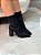 Bota Feminina Agatha Preta Cano Curto em meia - Imagem 3