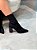 Bota Feminina Agatha Preta Cano Curto em meia - Imagem 5
