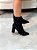 Bota Feminina Agatha Preta Cano Curto em meia - Imagem 2
