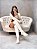 Coturno Feminino Over Bárbara Off-White - Imagem 6