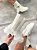 Coturno Feminino Lia Chelsea Off-White - Imagem 1