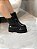Coturno Feminino Lia Chelsea Preto croco - Imagem 7
