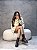 Bota Feminina Sofy Meia Marrom - Imagem 6
