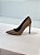 Scarpin Feminino Carina Cinza em Couro legítimo - Imagem 2