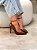 Scarpin Feminino Ashley Marrom Cacau - Imagem 7