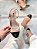 Slingback Feminino Sara em Couro Nude/Preto - Imagem 11