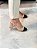 Slingback Feminino Sara em Couro Nude/Preto - Imagem 9