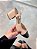 Slingback Feminino Sara em Couro Nude/Preto - Imagem 1
