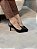 Scarpin Feminino Margot Preto em Couro Legítimo - Imagem 1