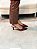 Slingback Feminino Megan vinho em Couro Legítimo - Imagem 5