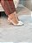 Slingback Feminino Megan Off-White verniz - Imagem 8