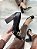 Scarpin Feminino Livia Preto em Couro Salto 10cm - Imagem 1