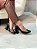 Scarpin Feminino Livia Preto em Couro Salto 10cm - Imagem 5