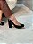 Scarpin Feminino Livia Preto em Couro Salto 10cm - Imagem 8