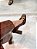 Scarpin Feminino Livia Marrom em Couro salto 10cm - Imagem 7
