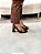 Scarpin Feminino Livia Marrom em Couro salto 10cm - Imagem 10