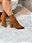 Bota Feminina Lilian em Meia Caramelo - Imagem 8