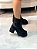 Bota Plataforma Monique Chelsea Preta - Imagem 7