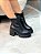 Bota Plataforma Monique Chelsea Preta - Imagem 6