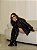 Bota Feminina Aline Preta Salto Bloco Alto - Imagem 8