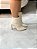 Bota Feminina Louise Cano Curto Off-white em Couro Legítimo - Imagem 8