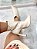 Bota Feminina Louise Cano Curto Off-white em Couro Legítimo - Imagem 4
