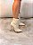 Bota Feminina Louise Cano Curto Off-white em Couro Legítimo - Imagem 4