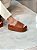 PRÉ VENDA - Birken Flatform Feminina Maya Camel - Imagem 2
