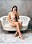 Tamanco Feminino Ester Off-White em Couro - Imagem 3