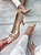 Scarpin Feminino Fernanda Nude em Couro - Imagem 2