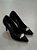 Scarpin Feminino Fernanda Preto em Couro - Imagem 3