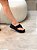Flatform Feminina Angra Preto em Couro - Imagem 4