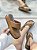 Flatform Feminina Angra Camel em Couro - Imagem 1