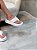 Flatform Feminina Angra Branco em Couro - Imagem 7