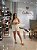 Flatform Feminina Angra Branco em Couro - Imagem 6