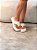 Flatform Feminina Angra Branco em Couro - Imagem 9