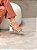 Sandália Feminina Débora Off-White Salto alto - Imagem 1