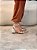 Sandália Feminina Débora Off-White Salto alto - Imagem 7